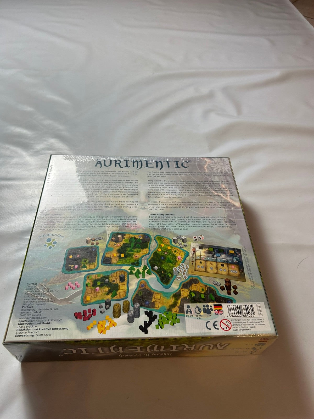 Aurimentic Nikamundus Kennerspiel Brettspiel Strategiespiel Kennerspiel NEU - Ansicht 7