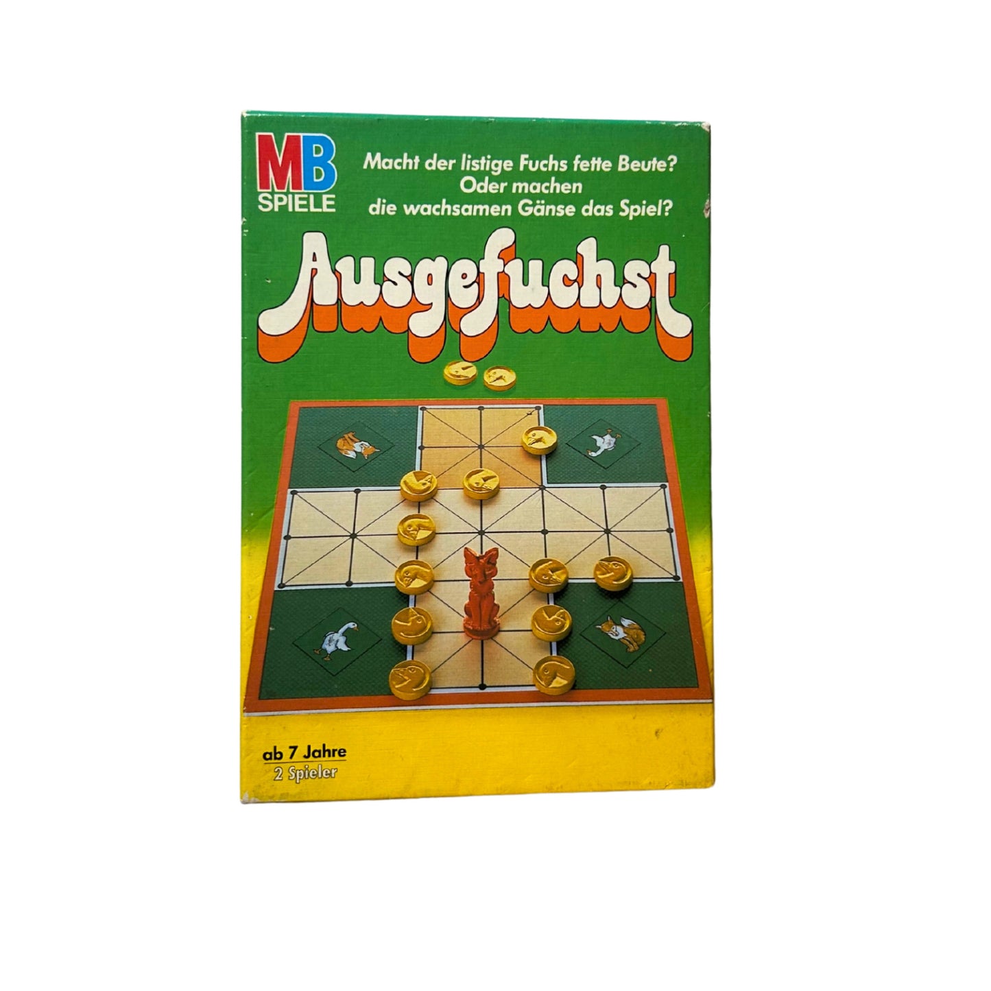 Ausgefuchst Kinderspiel - MB Spiel 1984 – SKU A12326 – Gesellschaftsspiel gebraucht kaufen bei Brettspielimperium
