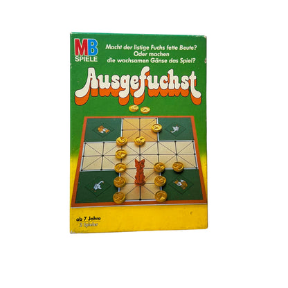 Ausgefuchst Kinderspiel - MB Spiel 1984 – SKU A12326 – Gesellschaftsspiel gebraucht kaufen bei Brettspielimperium