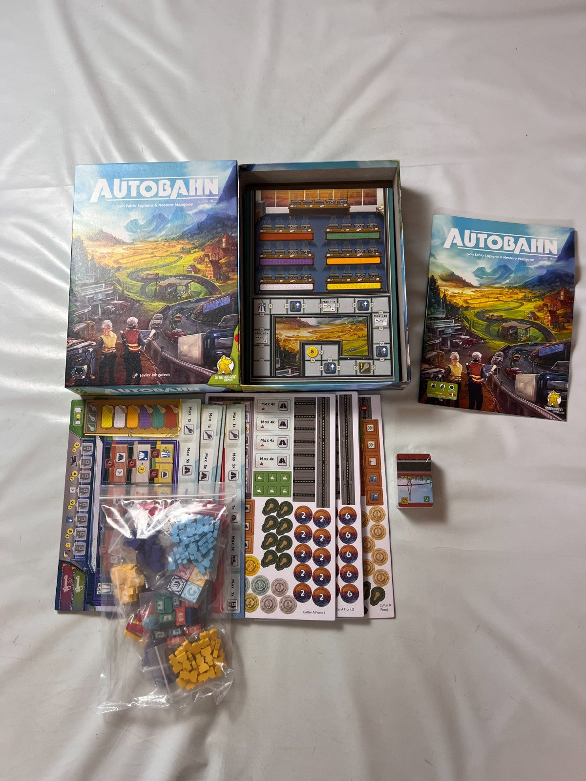 Autobahn Brettspiel deutsch Strohmann Games  Unbespielt - Ansicht 2