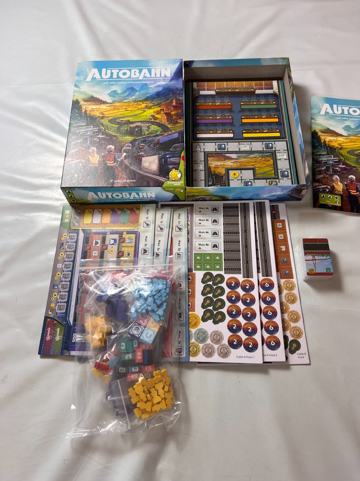 Autobahn Brettspiel deutsch Strohmann Games  Unbespielt - Ansicht 3