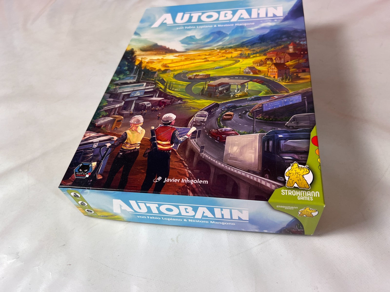 Autobahn Brettspiel deutsch Strohmann Games  Unbespielt - Ansicht 8