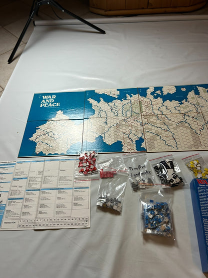 Avalon Hill 1980 War and Peace Brettspiel  Vollständig - Ansicht 11