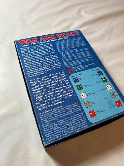 Avalon Hill 1980 War and Peace Brettspiel  Vollständig - Ansicht 15