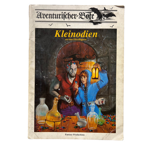 AVENTURISCHER BOTE KLEINODIEN DSA DAS SCHWARZE AUGE -MAGAZIN – SKU A8509 – Rollenspiel-Buch gebraucht kaufen bei Brettspielimperium