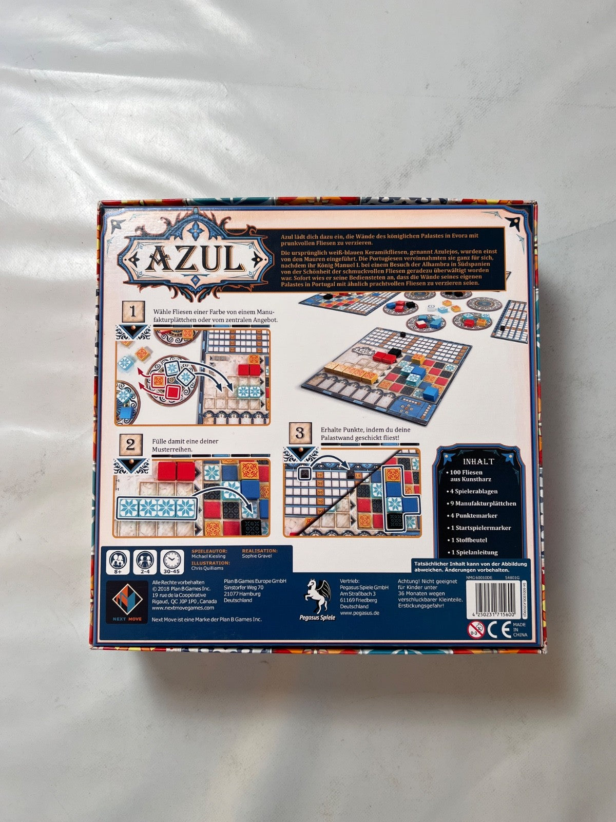 Azul  Spiel des Jahres 2018   Unbespielt - Ansicht 10