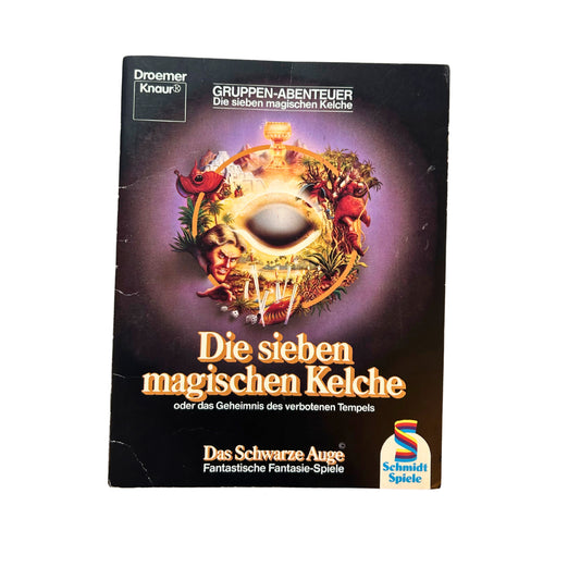 B4 DIE SIEBEN MAGISCHEN KELCHE DSA DAS SCHWARZE AUGE Schmidt – SKU A11869 – Rollenspiel-Buch gebraucht kaufen bei Brettspielimperium