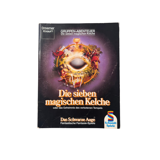 B4 DIE SIEBEN MAGISCHEN KELCHE DSA DAS SCHWARZE AUGE Schmidt Heft – SKU A13401 – Rollenspiel-Buch gebraucht kaufen bei Brettspielimperium