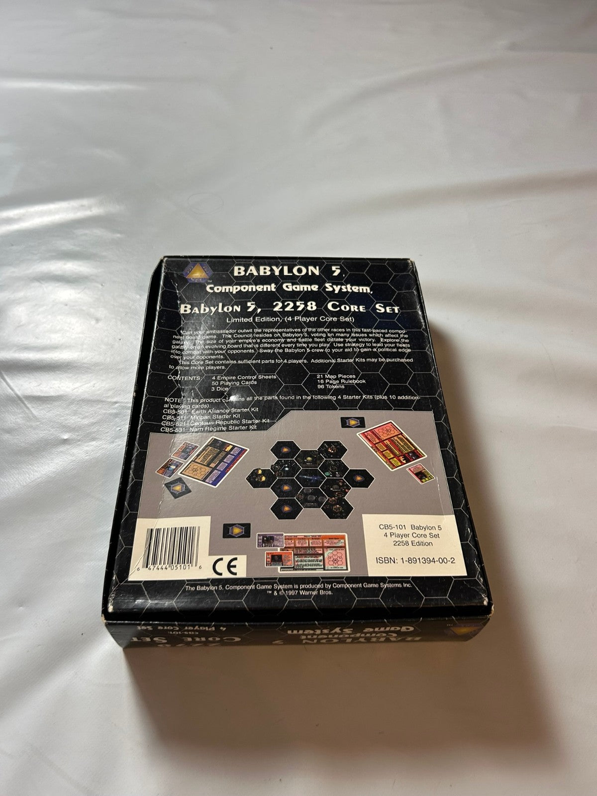 Babylon 5, Narn Regime,  Component Game System, 2258 Core Set OVP, Englisch - Ansicht 10