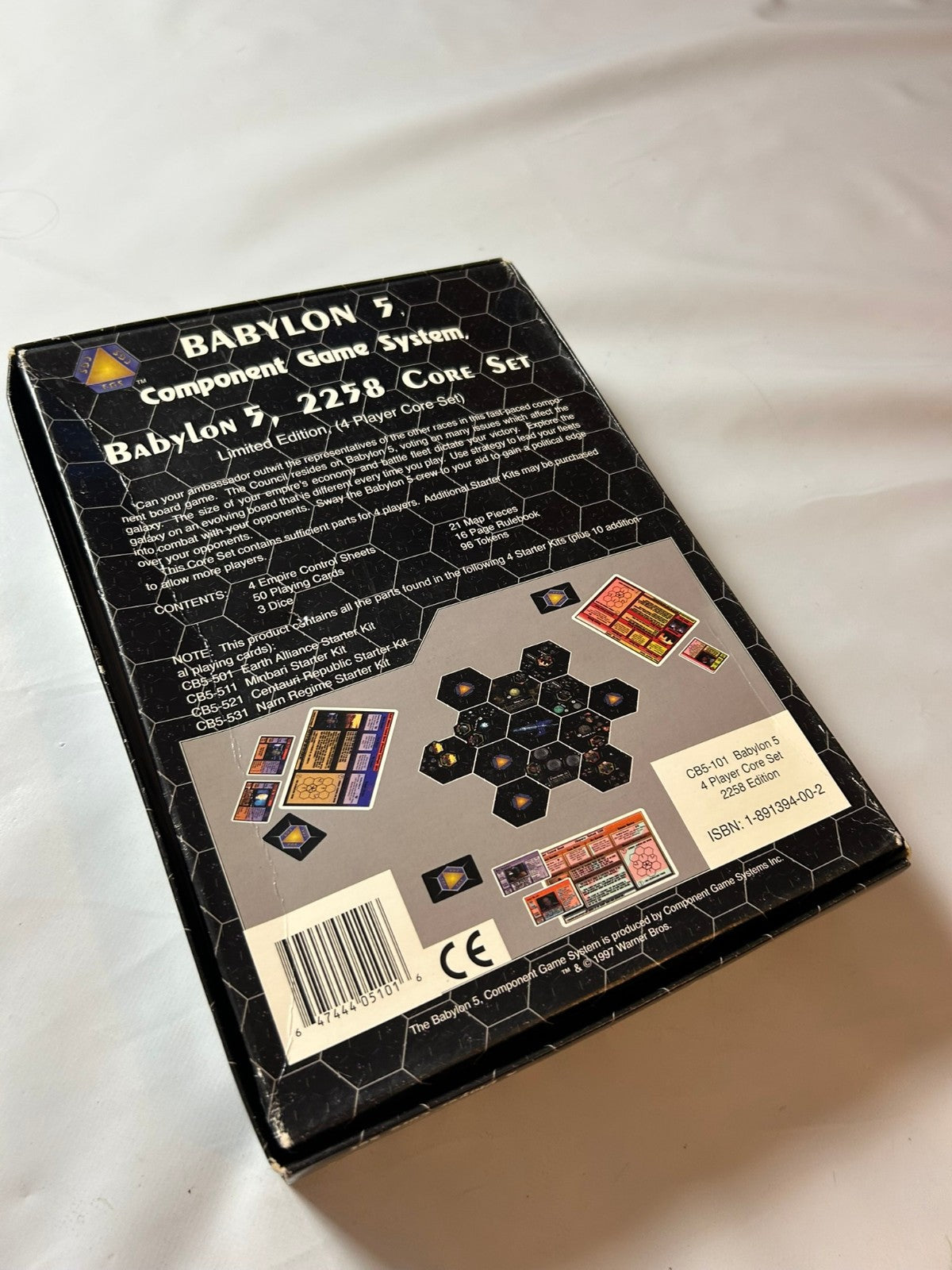 Babylon 5, Narn Regime,  Component Game System, 2258 Core Set OVP, Englisch - Ansicht 12