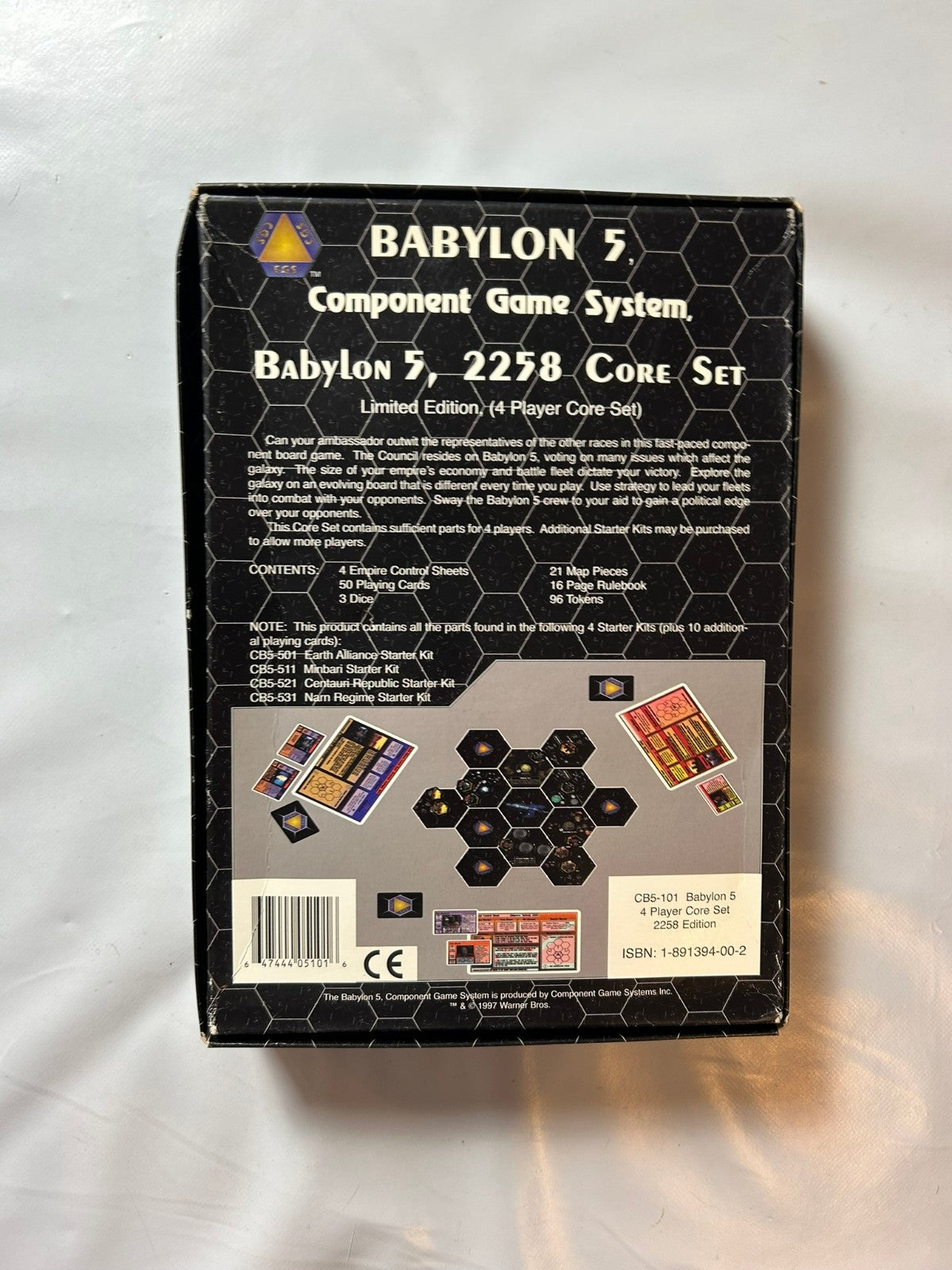 Babylon 5, Narn Regime,  Component Game System, 2258 Core Set OVP, Englisch - Ansicht 9