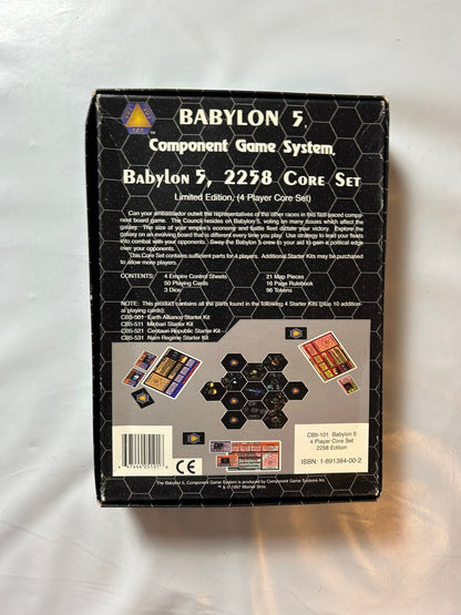 Babylon 5, Narn Regime,  Component Game System, 2258 Core Set OVP, Englisch - Ansicht 9