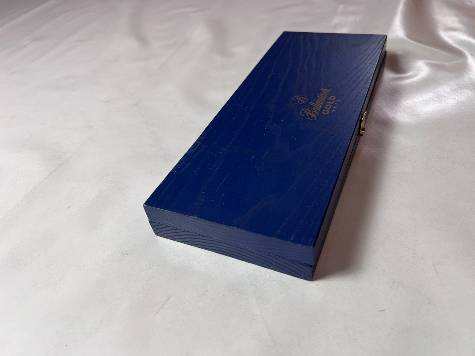 Backgammon Holz Ballantines Gold Seal  30 x 12 cm geschlossen Vollständig - Ansicht 4