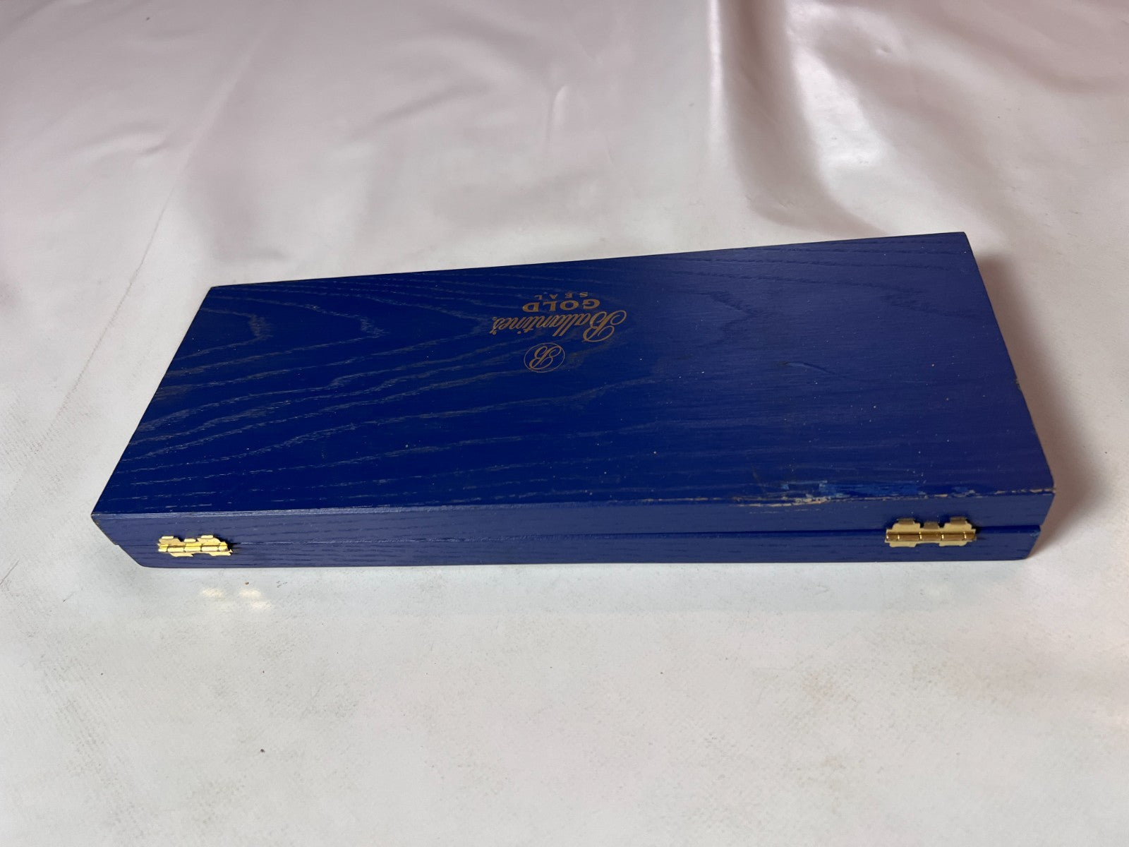 Backgammon Holz Ballantines Gold Seal  30 x 12 cm geschlossen Vollständig - Ansicht 5