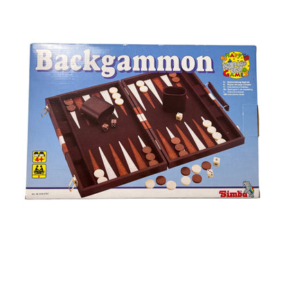 Backgammon Koffer Simba 6106797 Strategiespiel – SKU A7040 – Gesellschaftsspiel gebraucht kaufen bei Brettspielimperium