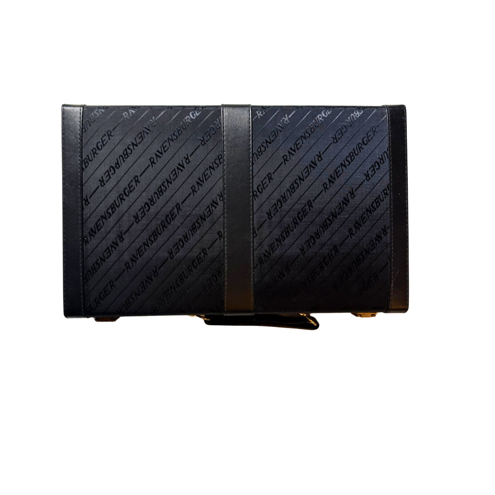 Backgammon KunstlederKoffer Schwarz 33 x 20 cm Ravensburger geschlossen – SKU A14241 – Gesellschaftsspiel gebraucht kaufen bei Brettspielimperium