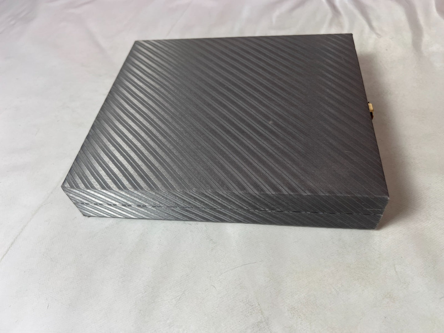 Backgammon Spiele Kunstleder-Koffer  26 x 23 cm geschlossen - Vollständig - Ansicht 10