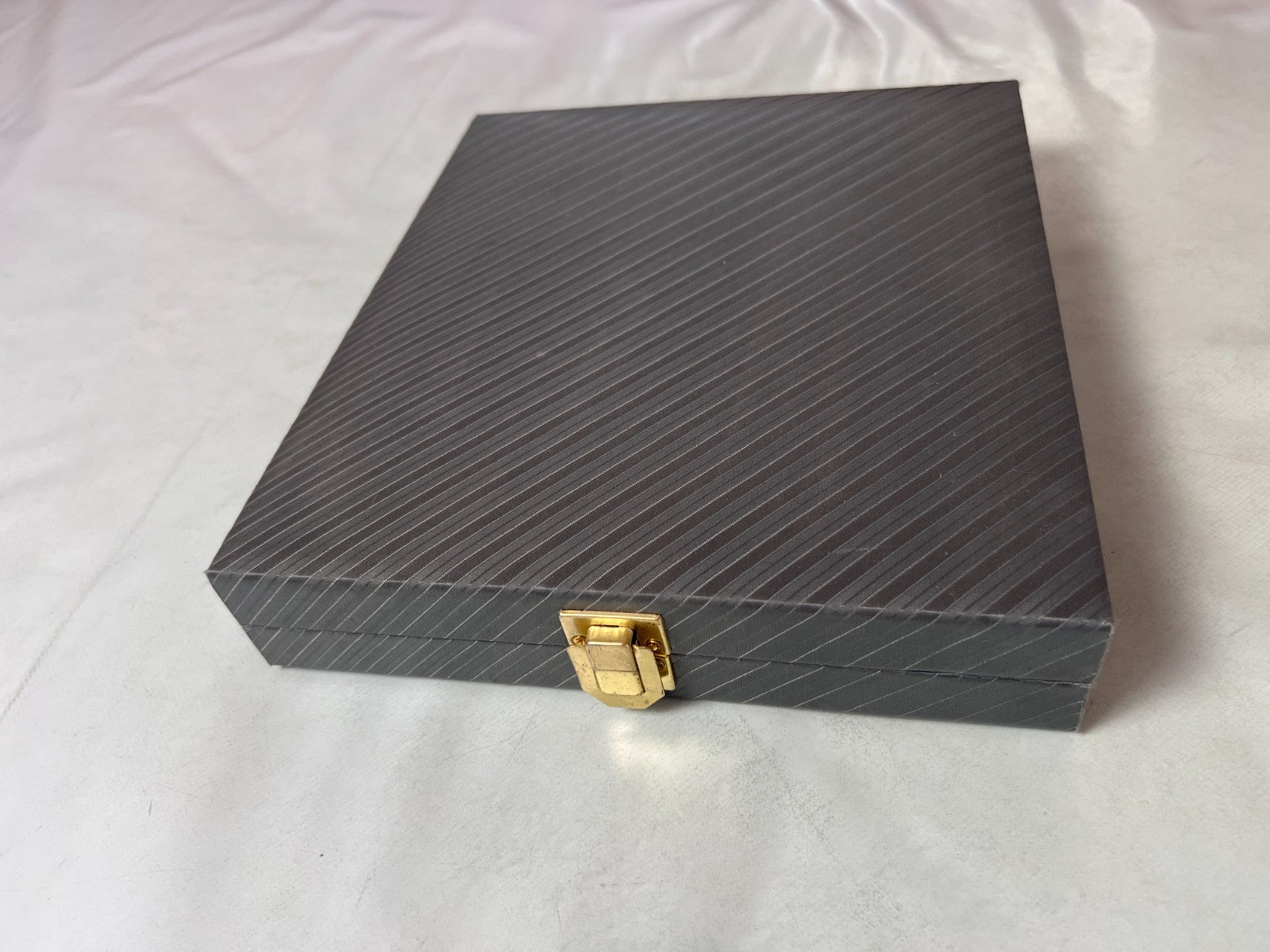 Backgammon Spiele Kunstleder-Koffer  26 x 23 cm geschlossen - Vollständig - Ansicht 9