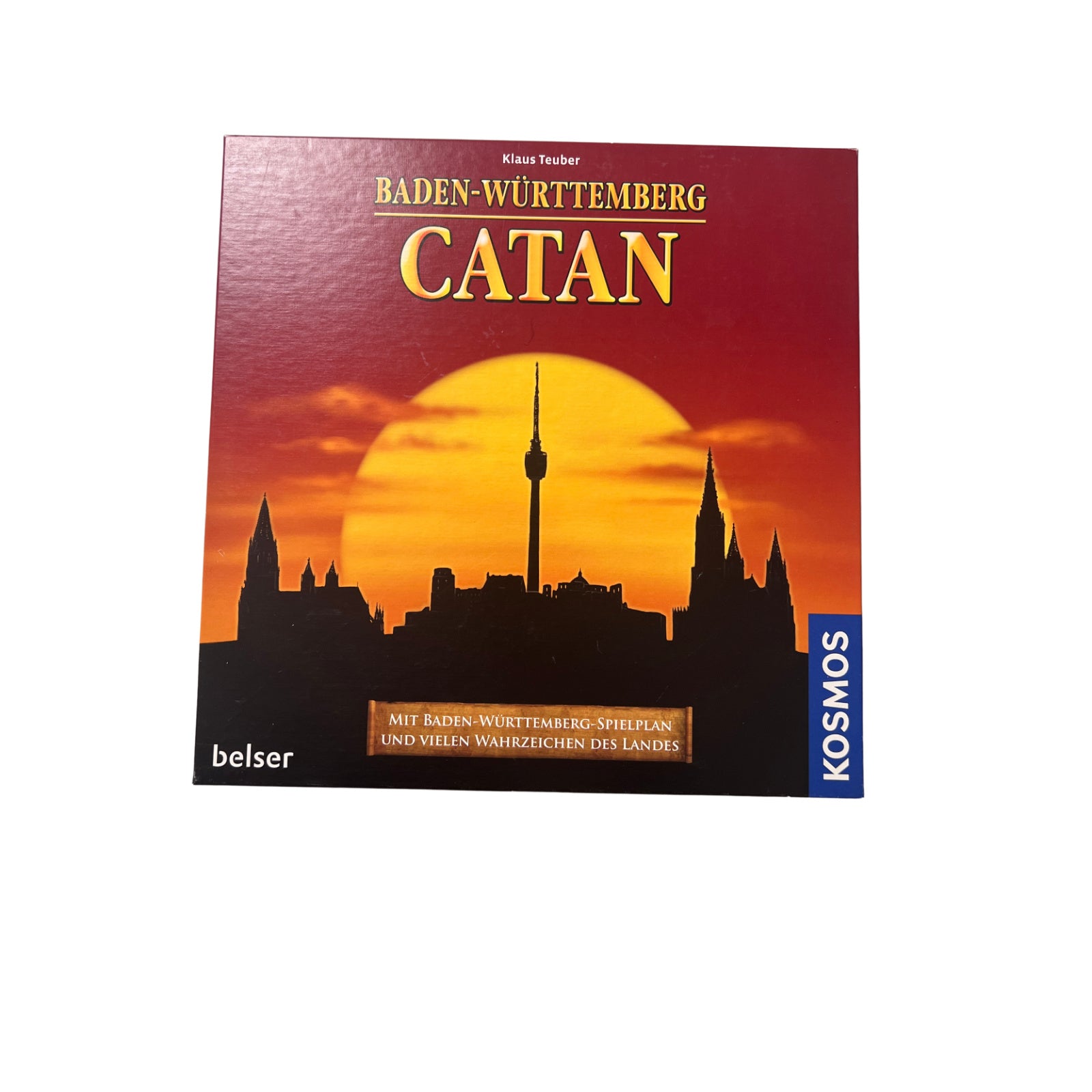 Baden-Württemberg Catan Kosmos 2012 – SKU A13455 – Gesellschaftsspiel gebraucht kaufen bei Brettspielimperium