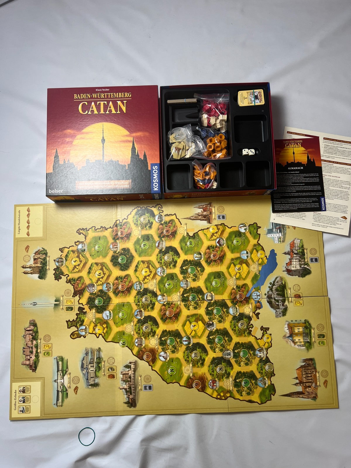 BadenWürttemberg Catan Kosmos 2012  Vollständig - Ansicht 2