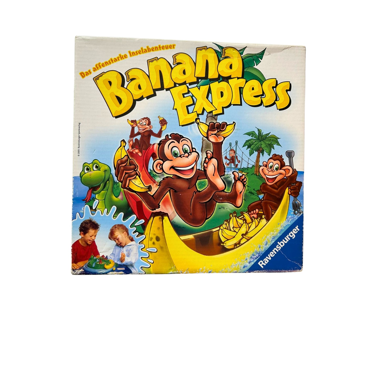 Banana Express Spiel Kinderspiel Ravensburger – SKU A7344 – Gesellschaftsspiel gebraucht kaufen bei Brettspielimperium