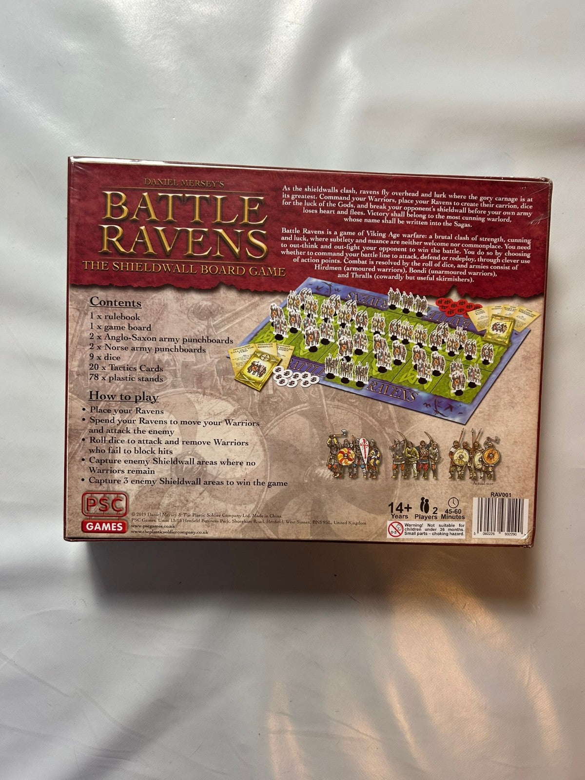 Battle Ravens The Schieldwall Board Game  Englisch  Neu in Folie - Ansicht 6
