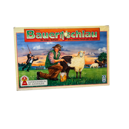 Bauernschlau von FX Schmid Familienspiel Brettspiel von 1991 vollständig - Ansicht 1