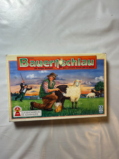 Bauernschlau von FX Schmid Familienspiel Brettspiel von 1991 vollständig - Ansicht 2