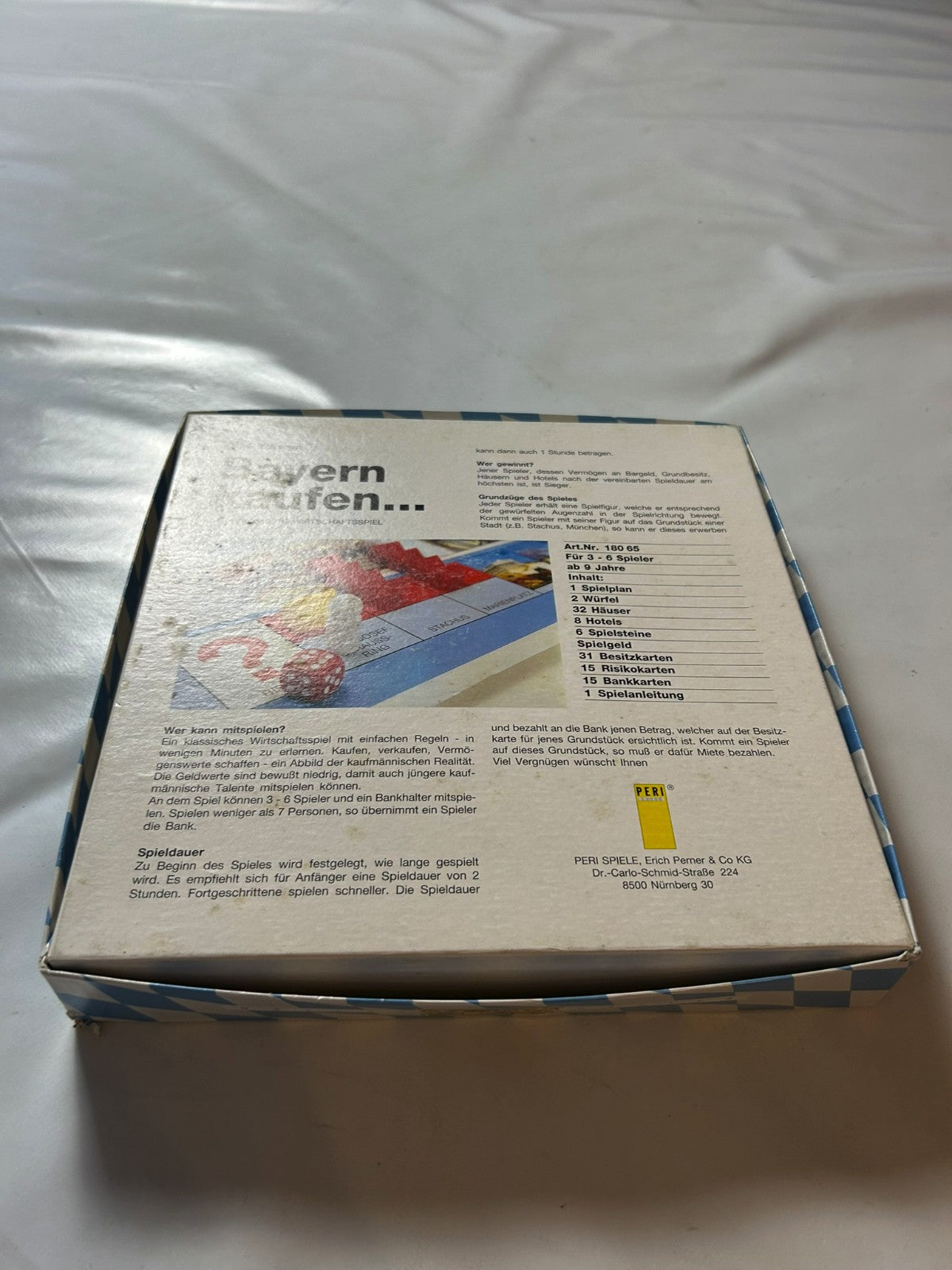 Bayern kaufen Gesellschaftsspiel PERI Spiele 1. Auflage  vollständig - Ansicht 11
