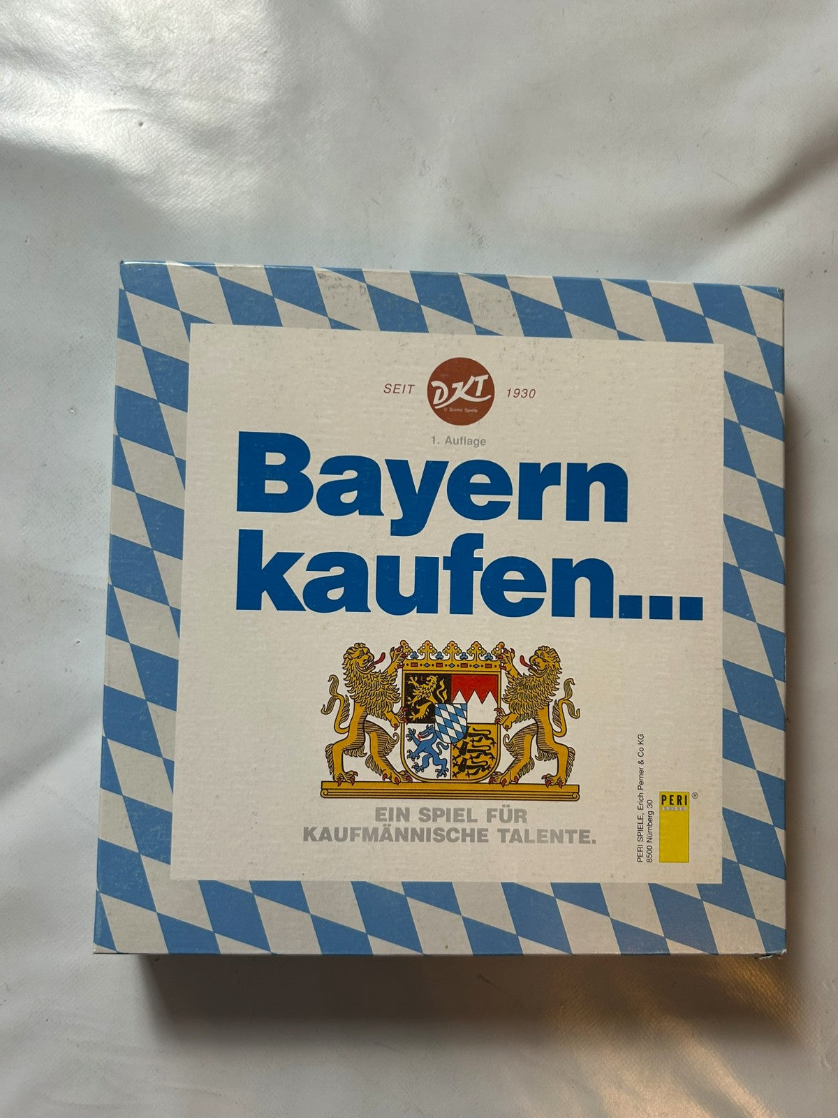 Bayern kaufen Gesellschaftsspiel PERI Spiele 1. Auflage  vollständig - Ansicht 2