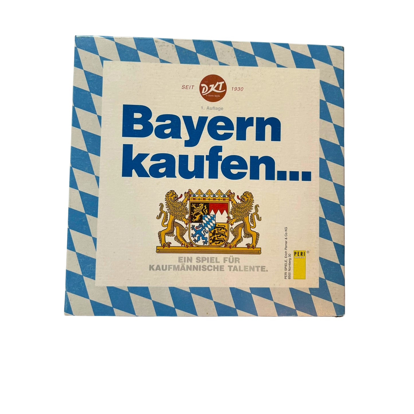 Bayern kaufen Gesellschaftsspiel PERI Spiele 1. Auflage – SKU W9518 – Gesellschaftsspiel gebraucht kaufen bei Brettspielimperium