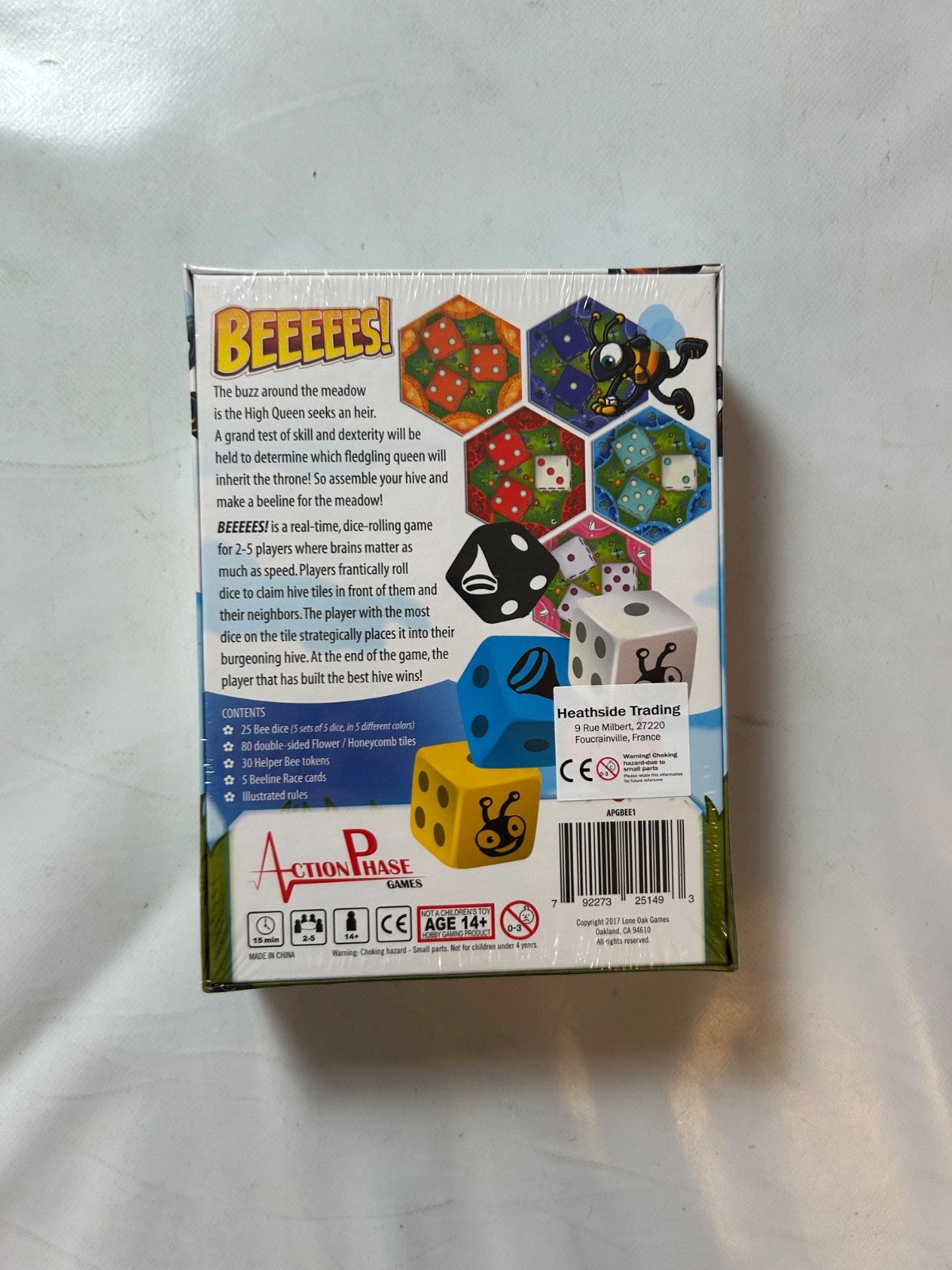 BEEEEES! Dice Game  English  Würfelspiel  Neu in Folie - Ansicht 6