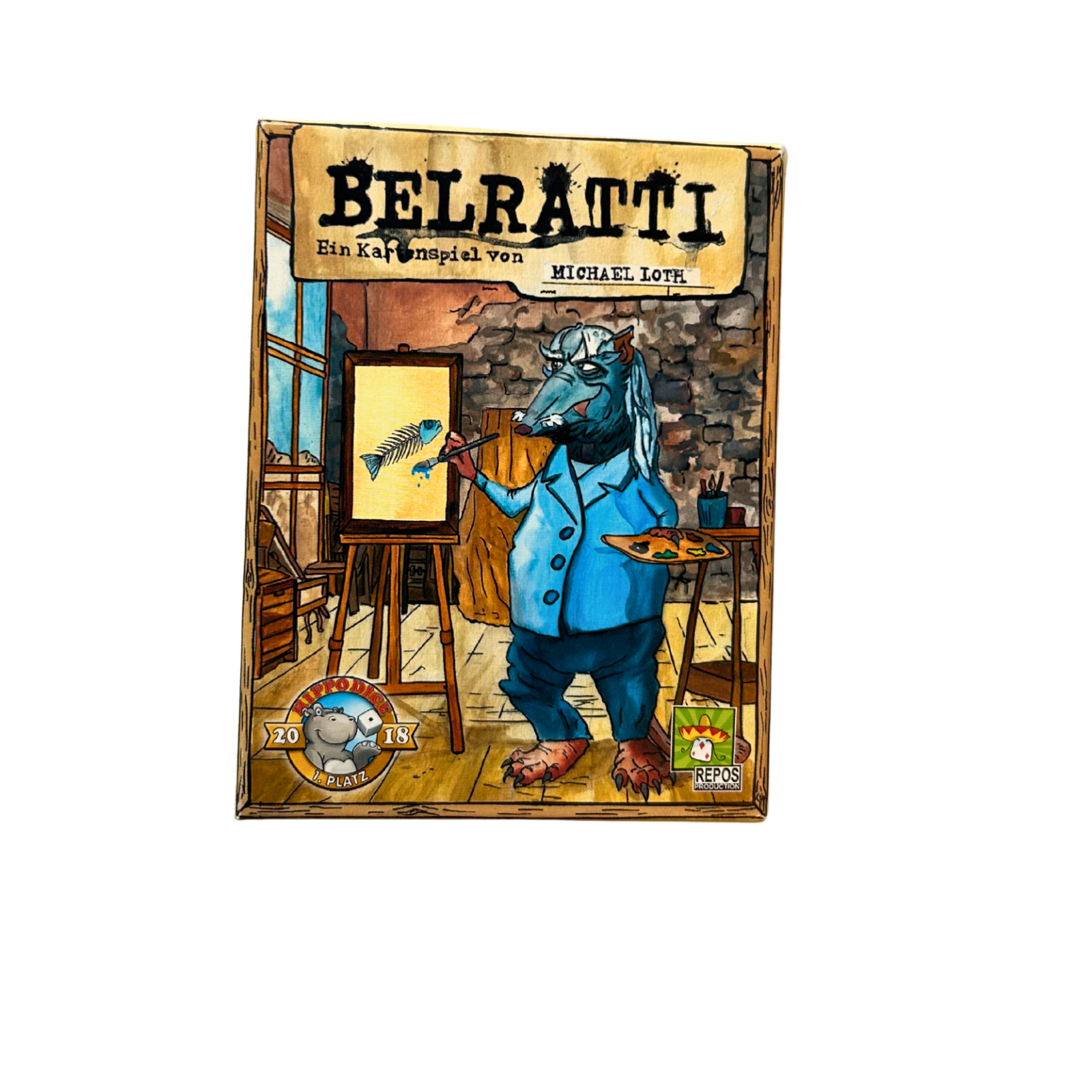 Belratti Kartenspiel altes Layout DEUTSCH Repos Spiel  Vollständig - Ansicht 1