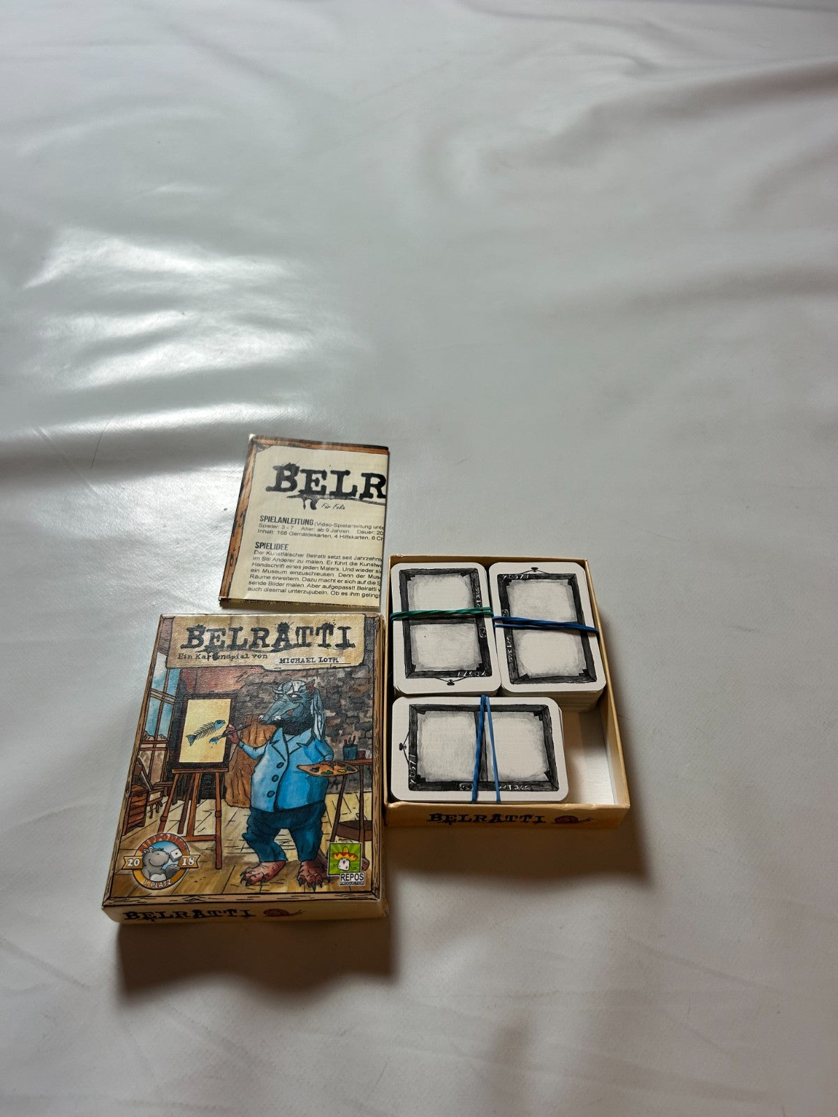 Belratti Kartenspiel altes Layout DEUTSCH Repos Spiel  Vollständig - Ansicht 7