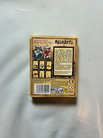 Belratti Kartenspiel altes Layout DEUTSCH Repos Spiel  Vollständig - Ansicht 8