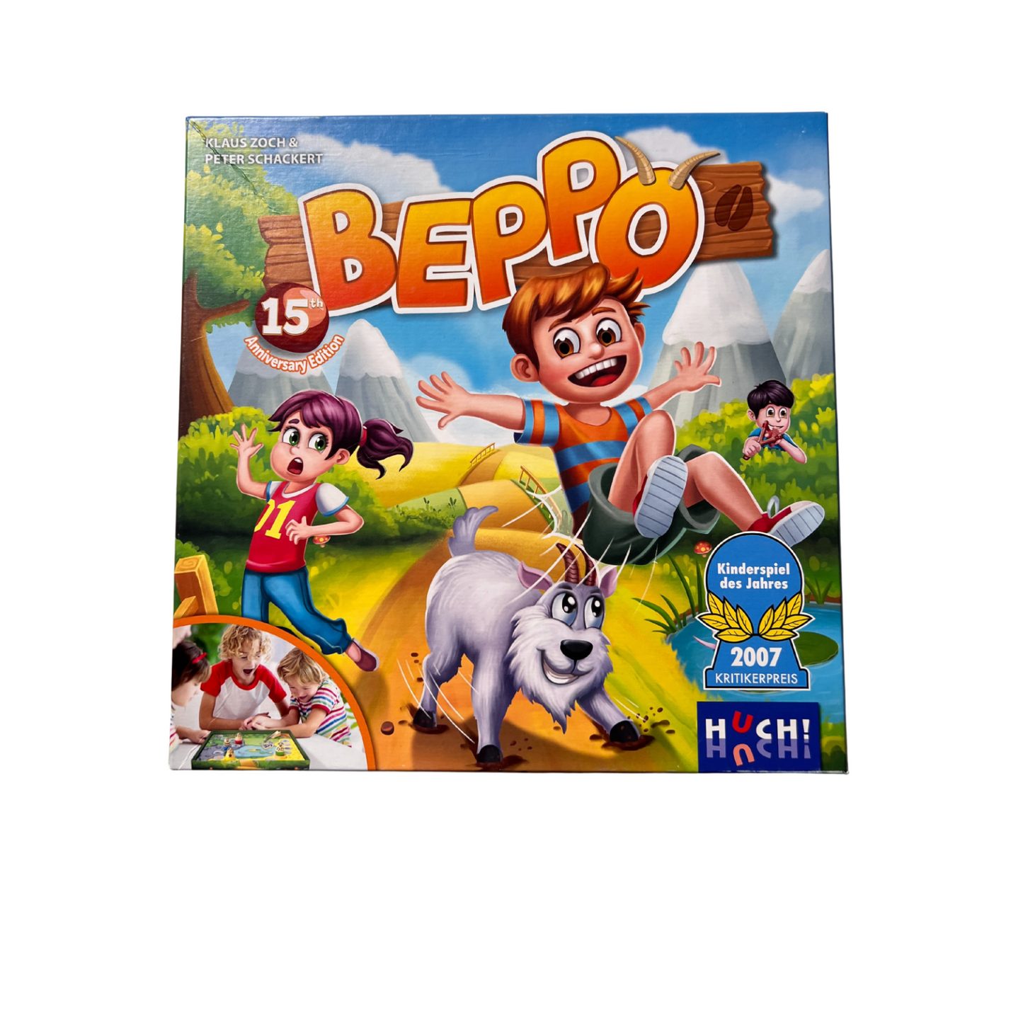 Beppo der Bock Kinderspiel Jubiläumsausgabe Kinderspiel Huch  Vollständig - Ansicht 1