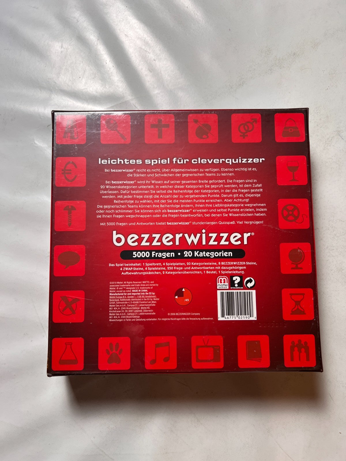 bezzerwizzer Mattel Spiel Brettspiel Gesellschaftsspiel  NEU in Folie - Ansicht 7