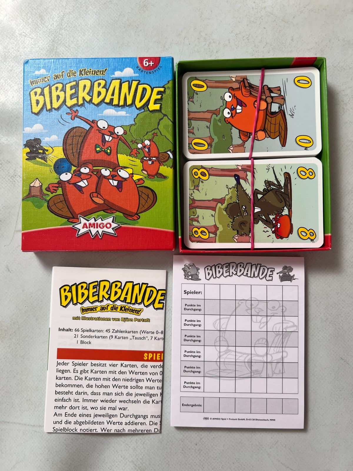 Biberbande Immer auf die Kleinen! Für 2-6 Spieler - Vollständig - Ansicht 2