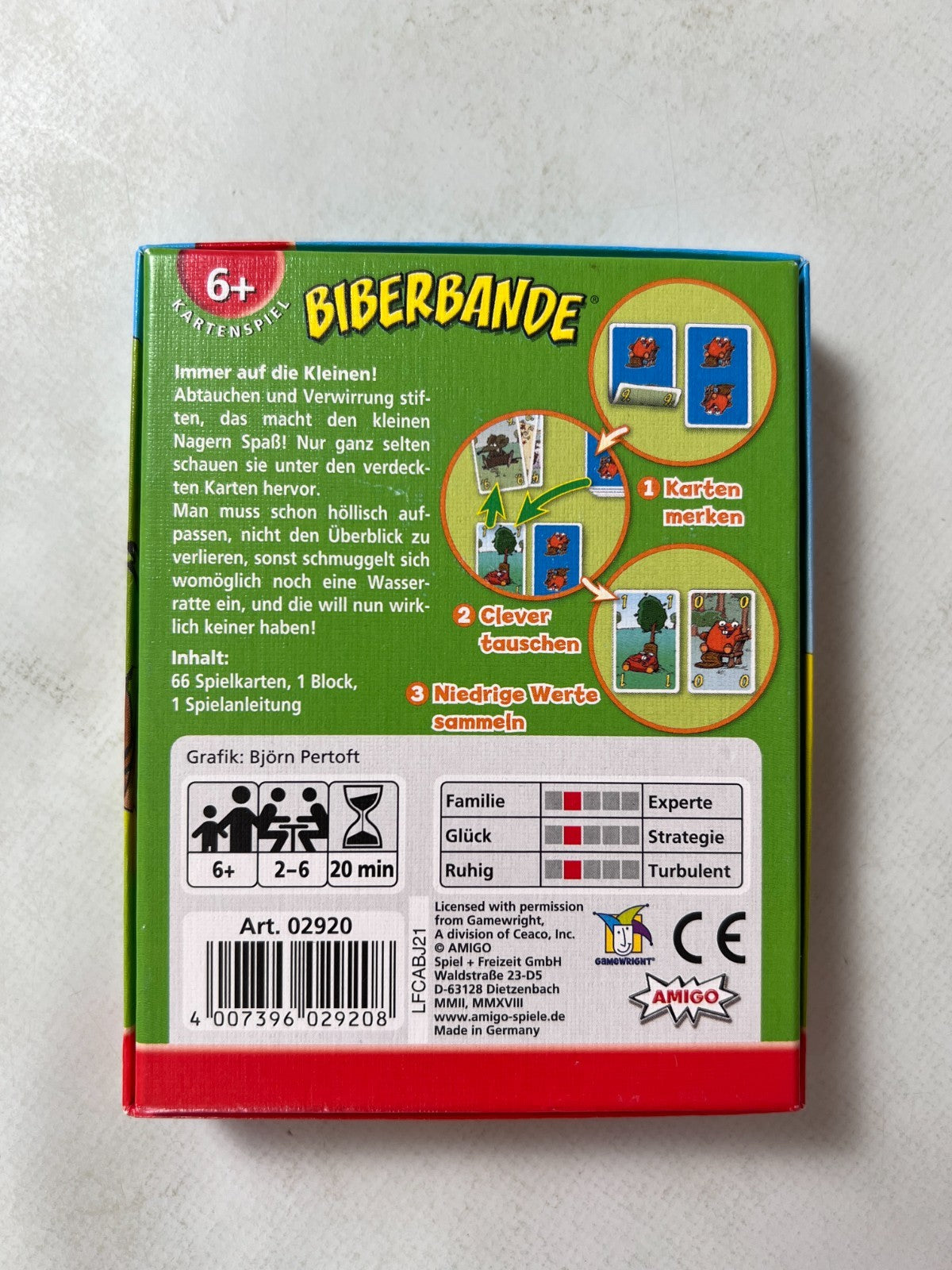 Biberbande Immer auf die Kleinen! Für 2-6 Spieler - Vollständig - Ansicht 9