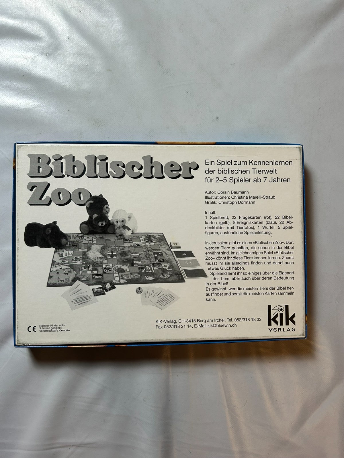 Biblischer Zoo Brettspiel Spiel Kik Verlag  Vollständig - Ansicht 10