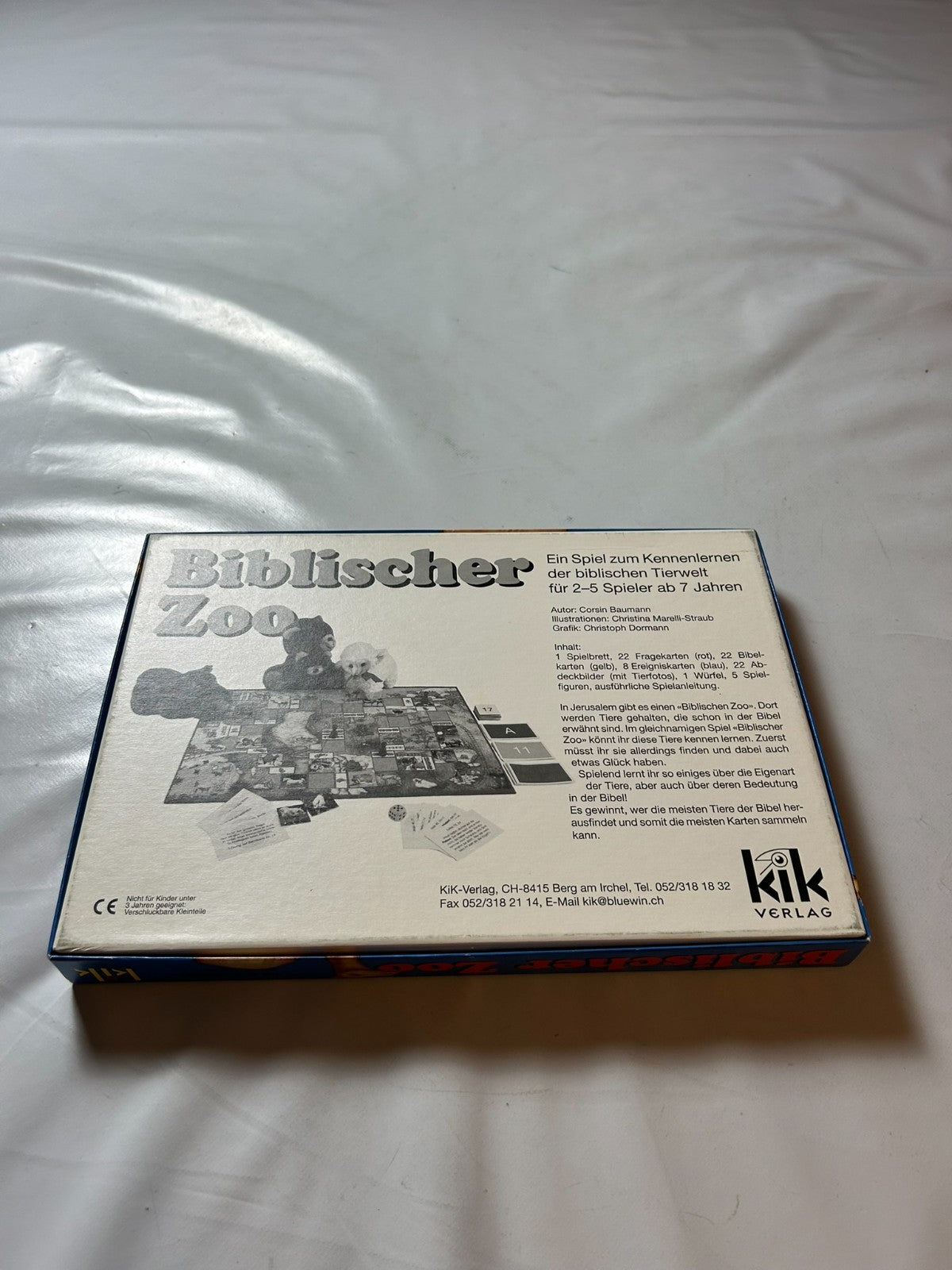 Biblischer Zoo Brettspiel Spiel Kik Verlag  Vollständig - Ansicht 11