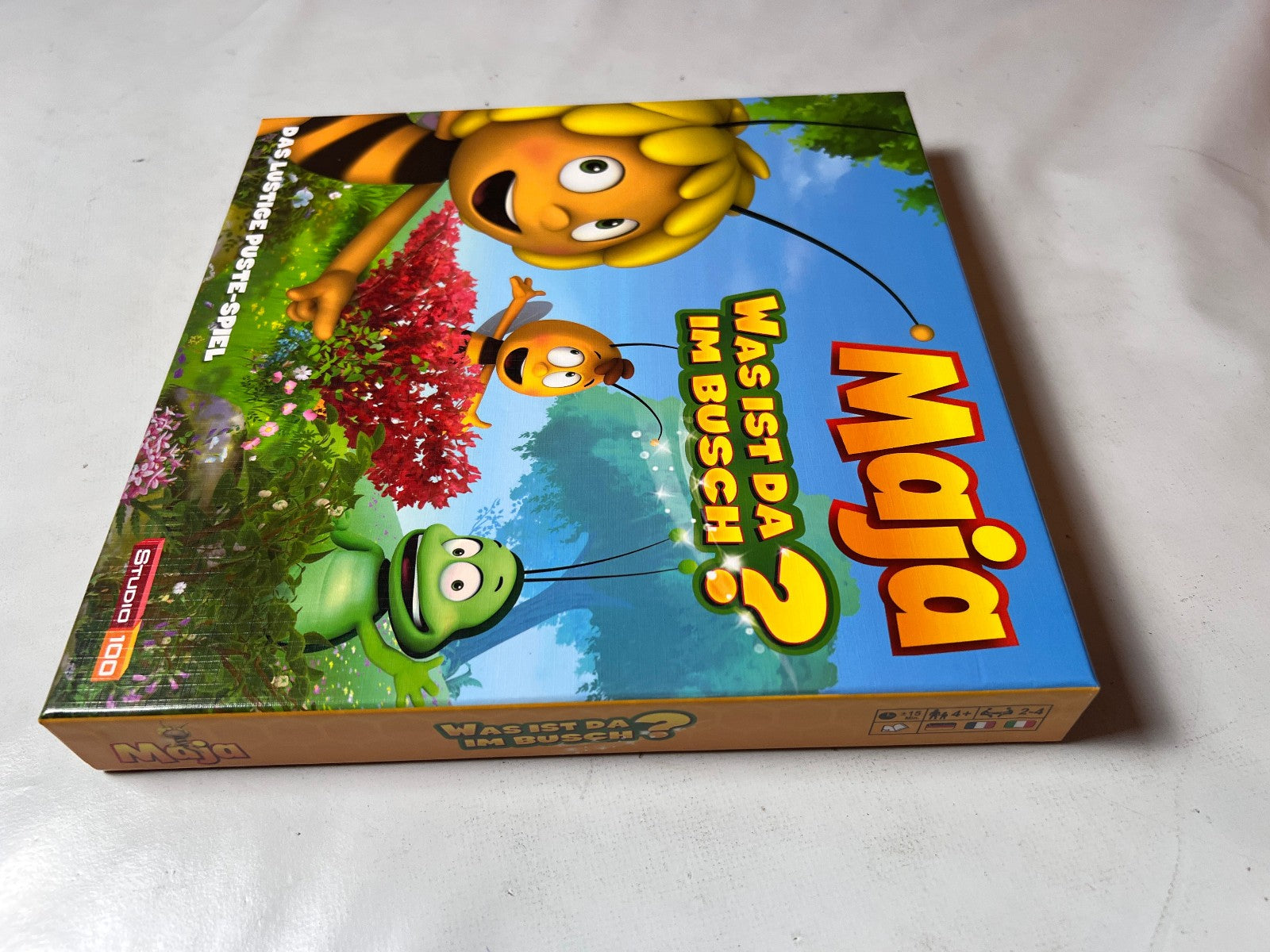 Biene Maja Spiel Was ist da im Busch Brettspiel  Vollständig - Ansicht 7