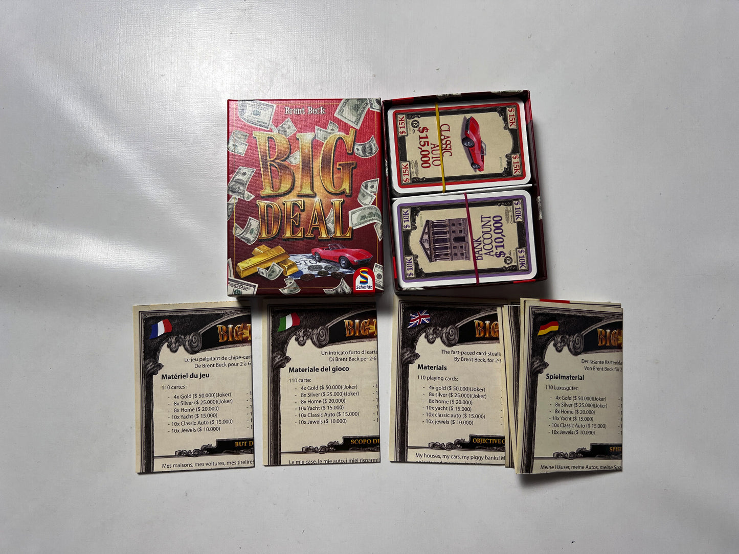 Big Deal Spiel Kartenspiel Spiel Gesellschaftsspiel Schmidt - Vollständig - Ansicht 3