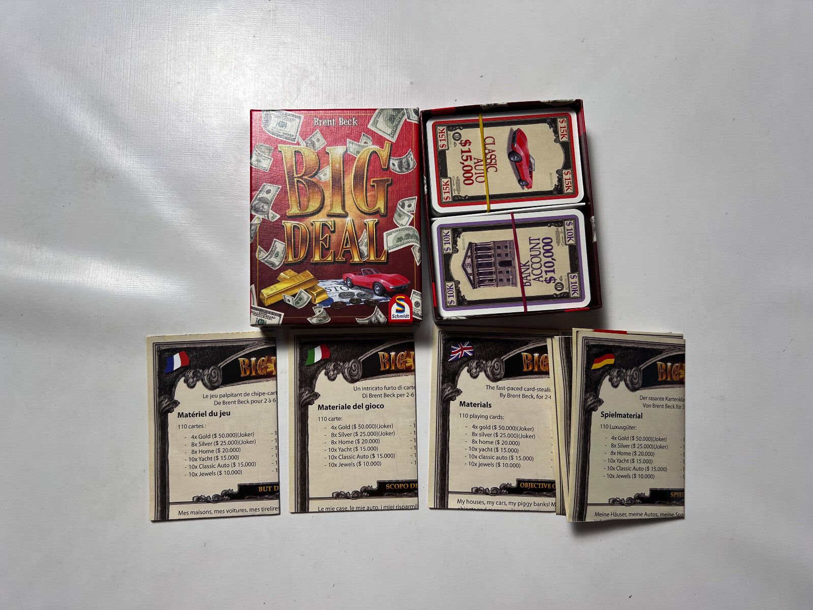 Big Deal Spiel Kartenspiel Spiel Gesellschaftsspiel Schmidt - Vollständig - Ansicht 3