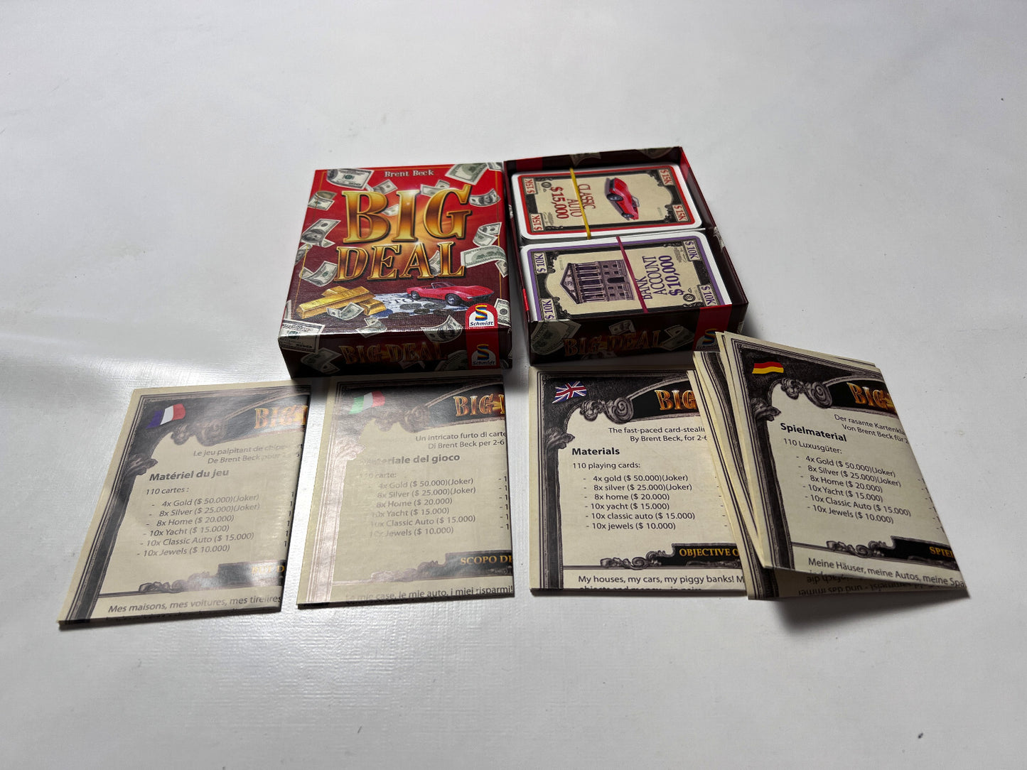 Big Deal Spiel Kartenspiel Spiel Gesellschaftsspiel Schmidt - Vollständig - Ansicht 4