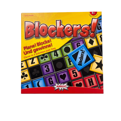 Blockers Spiel Amigo Gesellschaftsspiel Brettspiel – SKU A12973 – Gesellschaftsspiel gebraucht kaufen bei Brettspielimperium