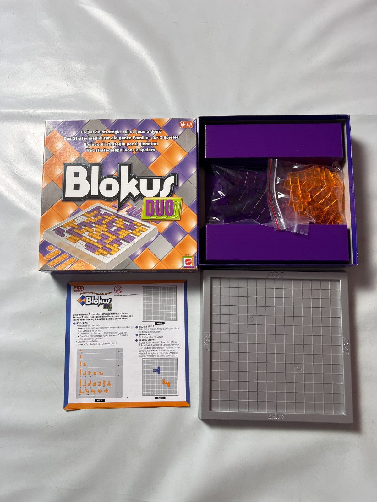 Blokus Duo  Mattel  Ab 5 Jahre  Für 2 Spieler  Vollständig - Ansicht 2