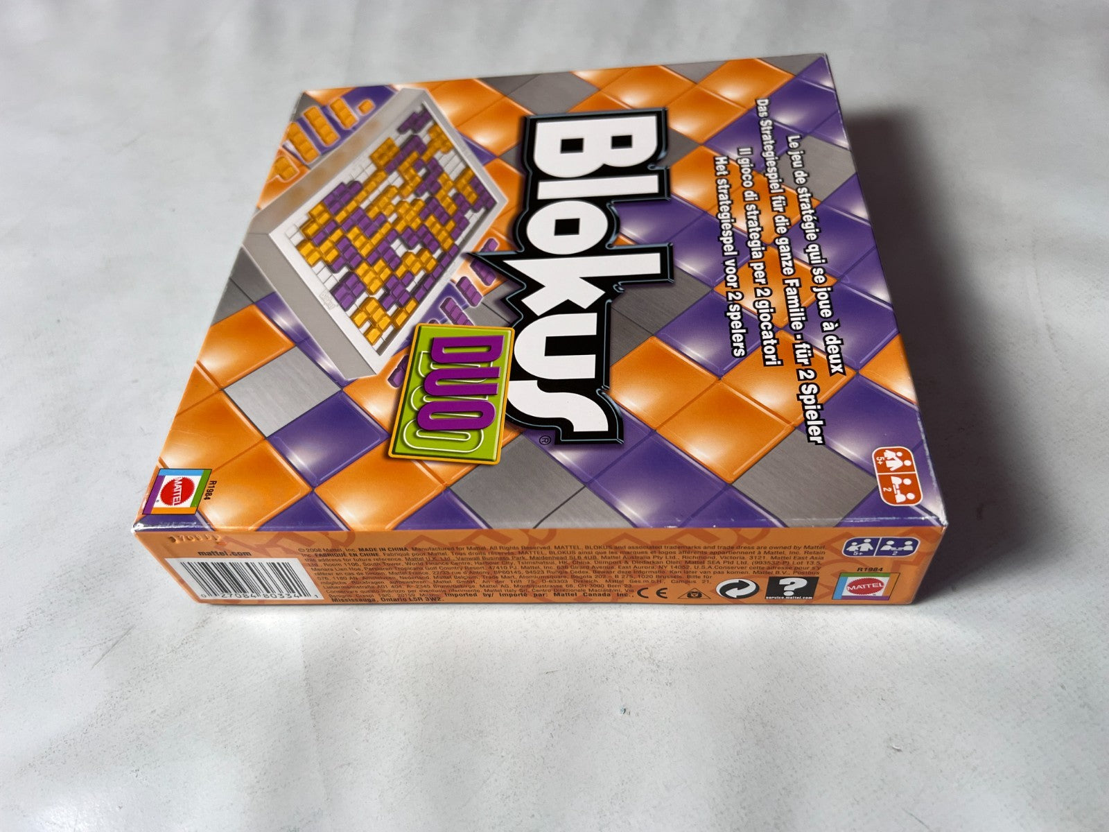 Blokus Duo  Mattel  Ab 5 Jahre  Für 2 Spieler  Vollständig - Ansicht 7