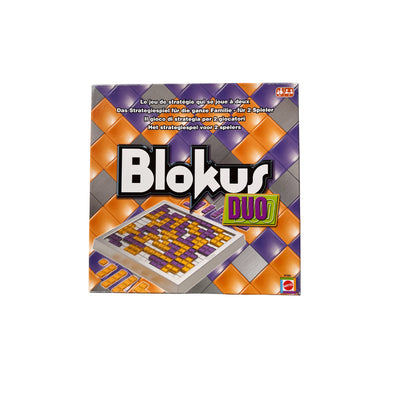 Blokus Duo - Mattel - Ab 5 Jahre - Für 2 Spieler – SKU A13135 – Gesellschaftsspiel gebraucht kaufen bei Brettspielimperium