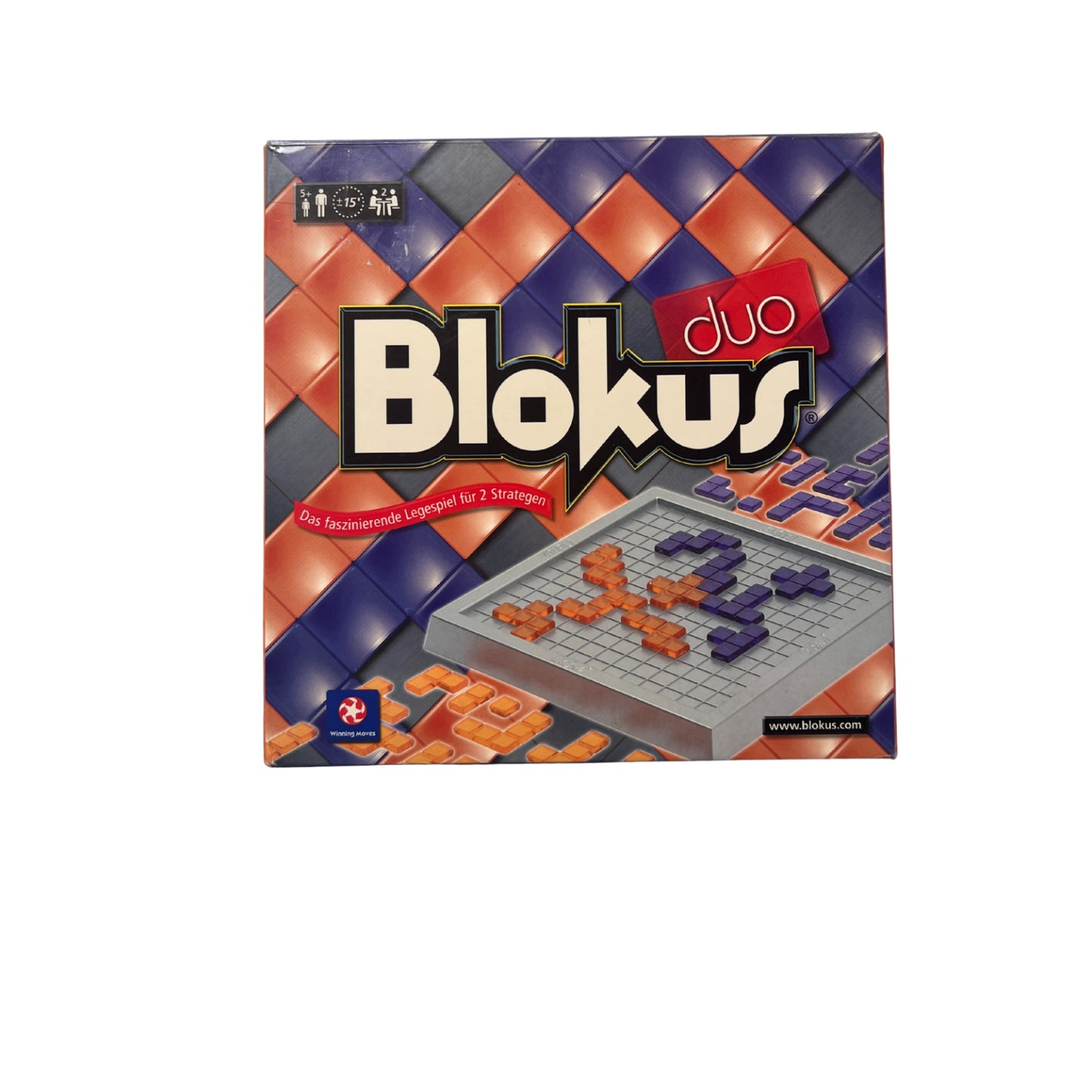 Blokus Duo - Winning Moves - Ab 5 Jahre - Für 2 Spieler – SKU A12927 – Gesellschaftsspiel gebraucht kaufen bei Brettspielimperium